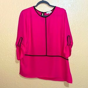 Calvin Klein Hot Pink Blouse